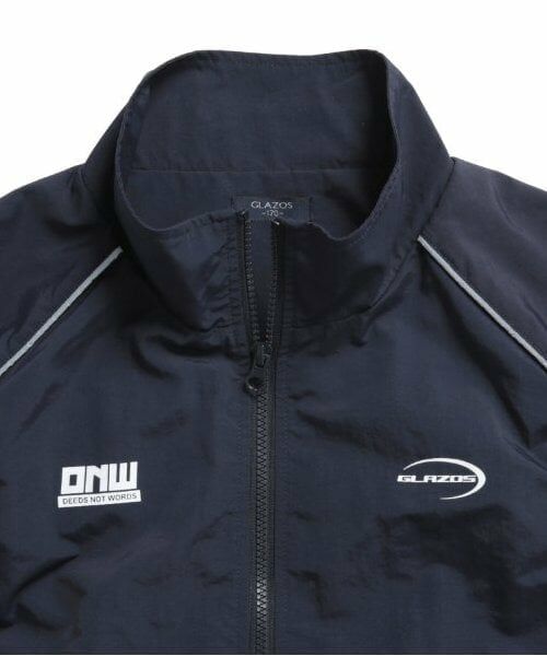 GLAZOS / グラソス ダウンジャケット・ベスト | 【大人向けサイズあり】ロゴジップアップベスト | 詳細8