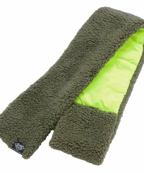 GLAZOS / グラソス マフラー・ショール・スヌード・ストール | 【大人向けサイズあり】フリースマフラー（カーキ）