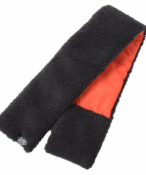 GLAZOS / グラソス マフラー・ショール・スヌード・ストール | 【大人向けサイズあり】フリースマフラー（クロ）