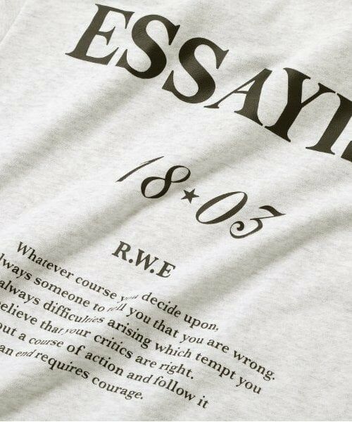 GLAZOS / グラソス パーカー | 【大人向けサイズあり】【毛玉になりにくいしっかり素材】フードプリントジップパーカー | 詳細10