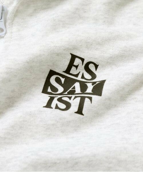 GLAZOS / グラソス パーカー | 【大人向けサイズあり】【毛玉になりにくいしっかり素材】フードプリントジップパーカー | 詳細9