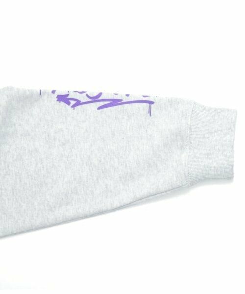 GLAZOS / グラソス パーカー | 【大人向けサイズあり】【毛玉になりにくいしっかり素材】ランダムプリントビッグパーカー | 詳細6