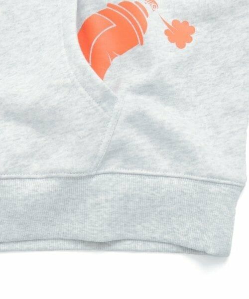 GLAZOS / グラソス パーカー | 【大人向けサイズあり】【毛玉になりにくいしっかり素材】ランダムプリントビッグパーカー | 詳細7