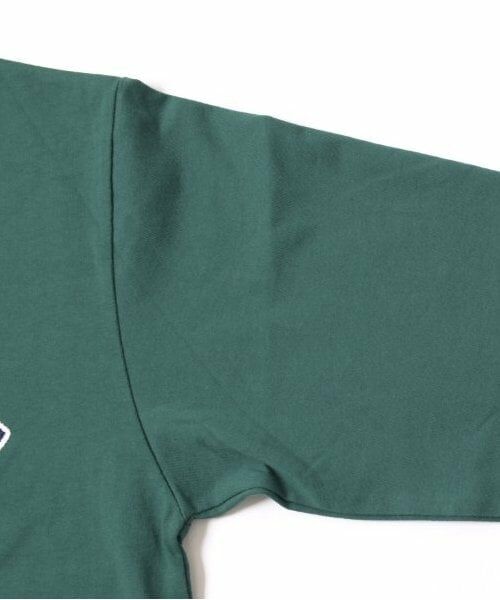 GLAZOS / グラソス Tシャツ | 【大人向けサイズあり】【NAUTICA】フロントロゴアップリケ刺繍長袖Tシャツ | 詳細10