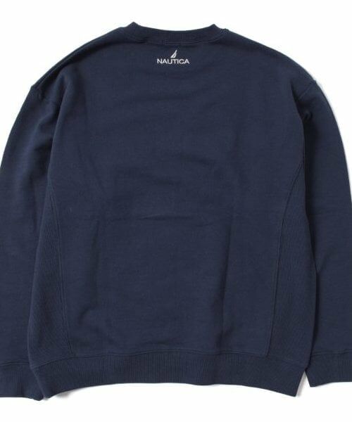 GLAZOS / グラソス スウェット | 【大人向けサイズあり】【NAUTICA】フロントロゴアップリケトレーナー | 詳細10