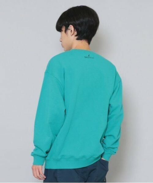 GLAZOS / グラソス スウェット | 【大人向けサイズあり】【NAUTICA】フロントロゴアップリケトレーナー | 詳細4
