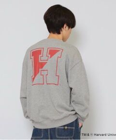 GLAZOS / グラソス スウェット | 【大人向けサイズあり】【HARVARD】バックロゴプリントトレーナー