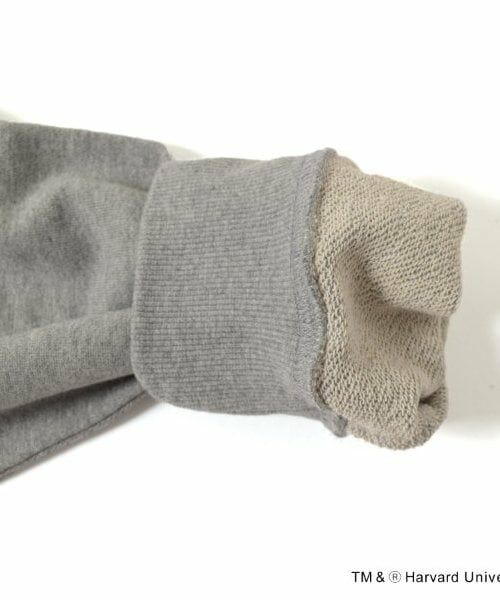 GLAZOS / グラソス スウェット | 【大人向けサイズあり】【HARVARD】バックロゴプリントトレーナー | 詳細5