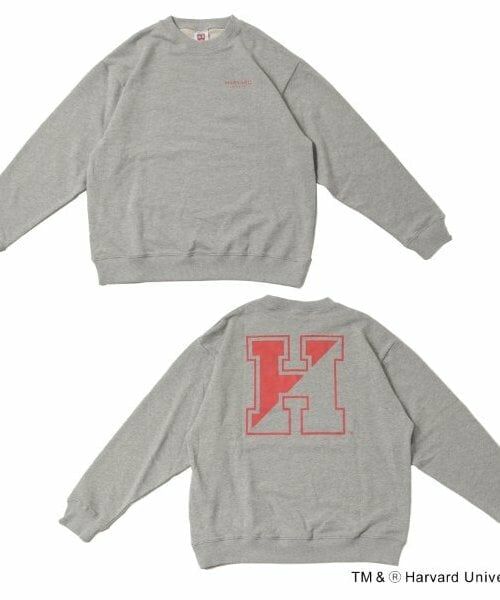 GLAZOS / グラソス スウェット | 【大人向けサイズあり】【HARVARD】バックロゴプリントトレーナー | 詳細8