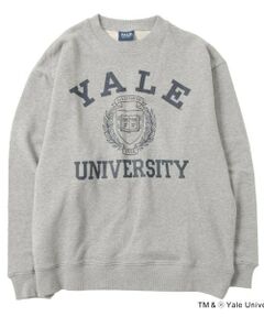 GLAZOS / グラソス スウェット | 【YALE】フロントエンブレムロゴプリントトレーナー