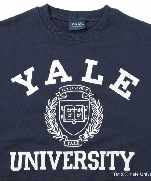 GLAZOS / グラソス スウェット | 【YALE】フロントエンブレムロゴプリントトレーナー | 詳細2