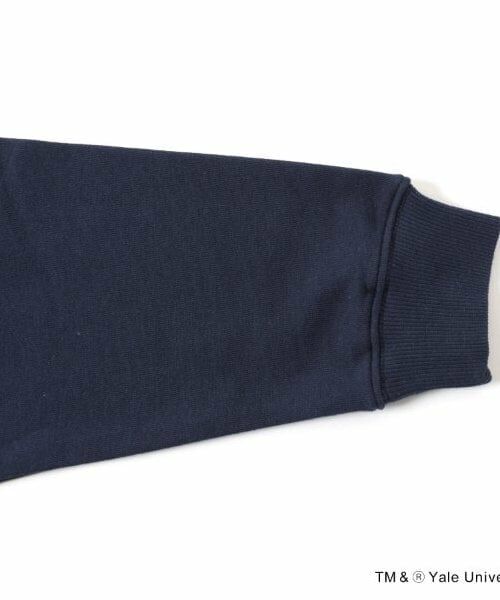GLAZOS / グラソス スウェット | 【YALE】フロントエンブレムロゴプリントトレーナー | 詳細3