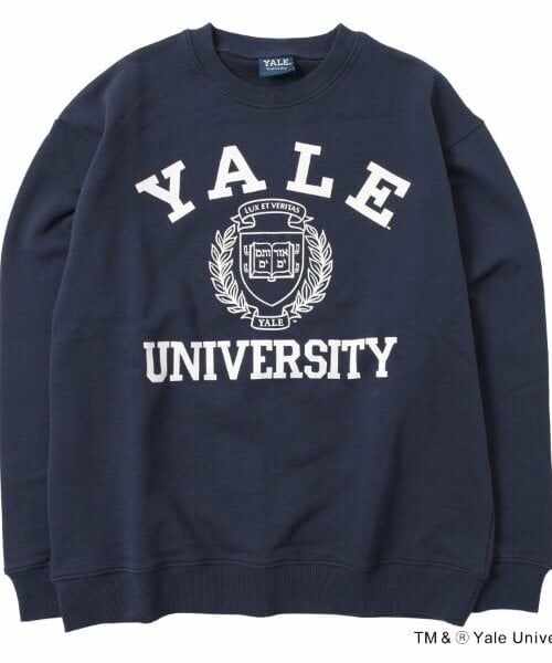 GLAZOS / グラソス スウェット | 【YALE】フロントエンブレムロゴプリントトレーナー | 詳細7