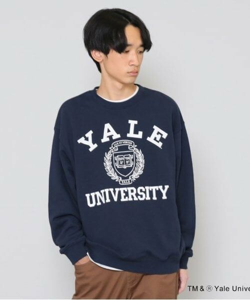 GLAZOS / グラソス スウェット | 【YALE】フロントエンブレムロゴプリントトレーナー（コン）