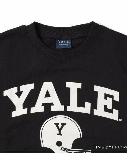 GLAZOS / グラソス スウェット | 【大人向けサイズあり】【YALE】フロントフットボールロゴプリントトレーナー | 詳細3