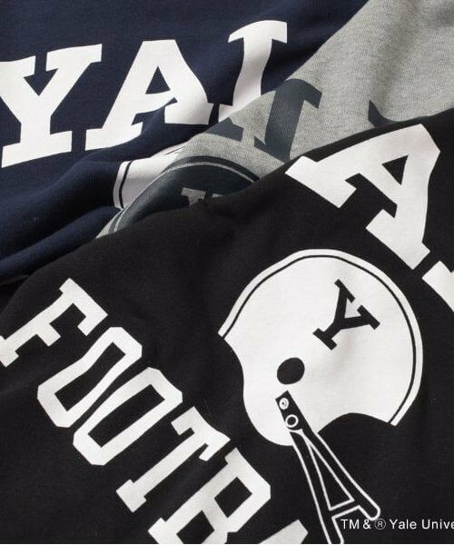 GLAZOS / グラソス スウェット | 【大人向けサイズあり】【YALE】フロントフットボールロゴプリントトレーナー | 詳細7