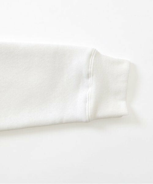 GLAZOS / グラソス パーカー | 【大人向けサイズあり】【あったか】裏起毛・袖レイヤードフロントプリントパーカー | 詳細6