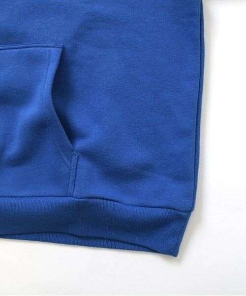 GLAZOS / グラソス パーカー | 【大人向けサイズあり】【あったか】裏起毛・袖レイヤードフロントプリントパーカー | 詳細8