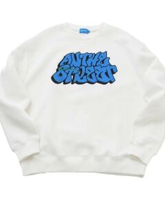 GLAZOS / グラソス スウェット | 【大人向けサイズあり】【毛玉になりにくいしっかり暖か素材】裏起毛・アップリケ刺繍ビッグトレーナー