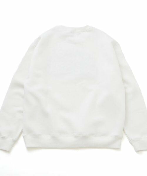 GLAZOS / グラソス スウェット | 【大人向けサイズあり】【毛玉になりにくいしっかり暖か素材】裏起毛・アップリケ刺繍ビッグトレーナー | 詳細7