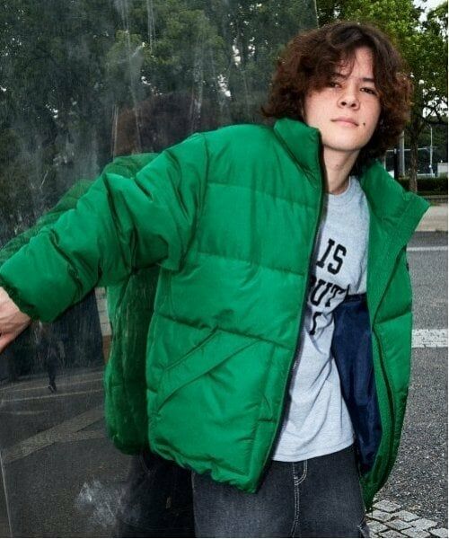 GLAZOS / グラソス ブルゾン | 【大人向けサイズあり】ファイバーダウンジャケット（グリーン）
