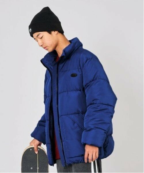 GLAZOS / グラソス ブルゾン | 【大人向けサイズあり】ファイバーダウンジャケット（ブルー）