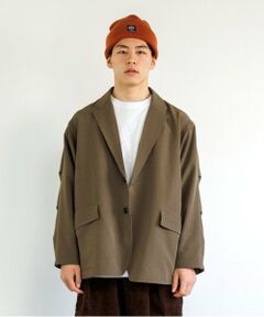 GLAZOS / グラソス ブルゾン | 【大人向けサイズあり】【セットアップ対応】ユーティリティテーラードジャケット