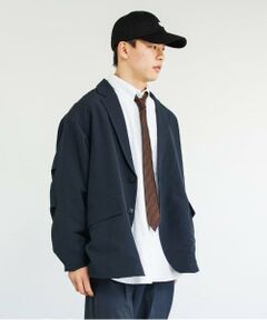 GLAZOS / グラソス ブルゾン | 【大人向けサイズあり】【セットアップ対応】ユーティリティテーラードジャケット