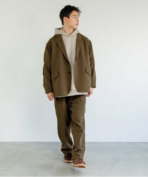 GLAZOS / グラソス ブルゾン | 【大人向けサイズあり】【セットアップ対応】ユーティリティテーラードジャケット | 詳細2