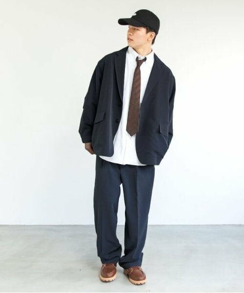 GLAZOS / グラソス ブルゾン | 【大人向けサイズあり】【セットアップ対応】ユーティリティテーラードジャケット | 詳細4