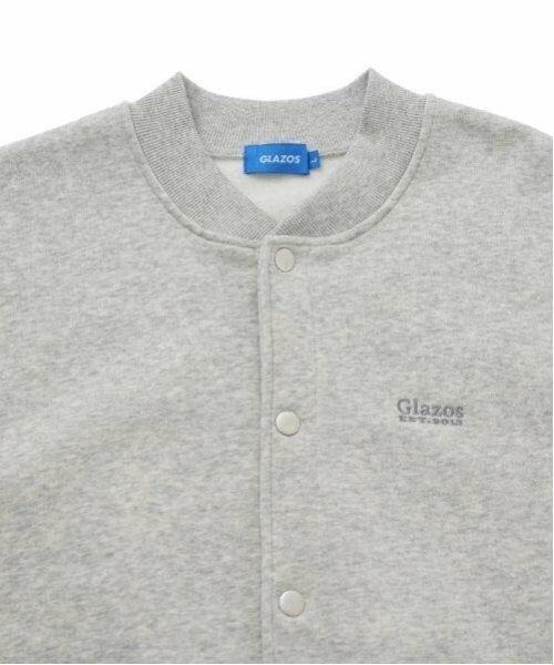 GLAZOS / グラソス ブルゾン | 【大人向けサイズあり】【毛玉になりにくいしっかり暖か素材】裏起毛・スナップボタンジャケット | 詳細2