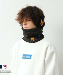 GLAZOS / グラソス ネックウォーマー・イヤーマフ | 【大人向けサイズあり】【MLB】チームロゴキルティングネックウォーマー
