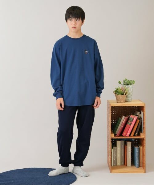 GLAZOS / グラソス ルームウェア | スムース・ルームウェア（ブルー）