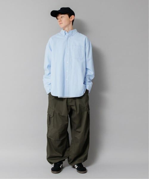 GLAZOS / グラソス その他パンツ | 【大人向けサイズあり】コットンツイル・ワイドカーゴパンツ | 詳細3