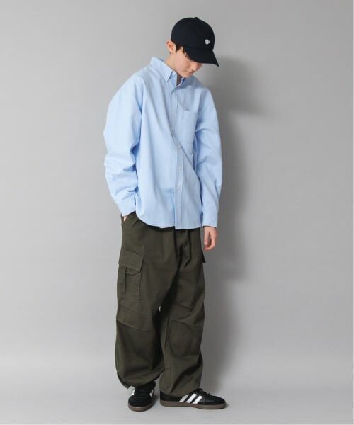 GLAZOS / グラソス その他パンツ | 【大人向けサイズあり】コットンツイル・ワイドカーゴパンツ | 詳細4
