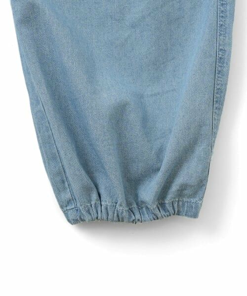 GLAZOS / グラソス その他パンツ | 【大人向けサイズあり】ライトデニム・ワイドカーゴパンツ | 詳細13