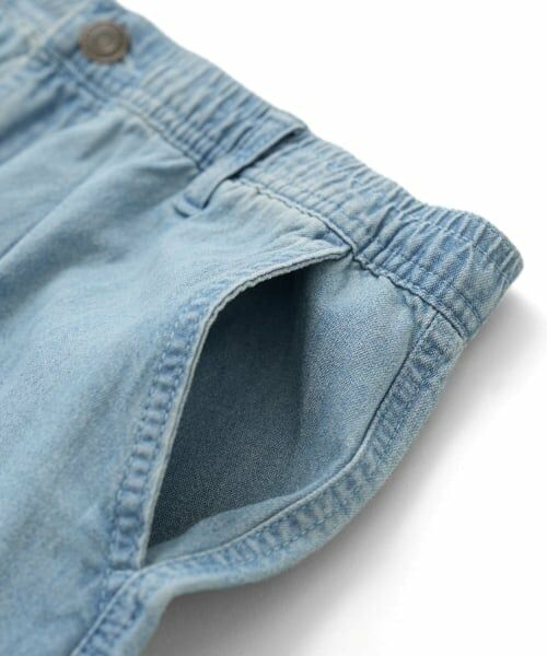 GLAZOS / グラソス その他パンツ | 【大人向けサイズあり】ライトデニム・ワイドカーゴパンツ | 詳細7