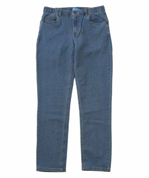 GLAZOS / グラソス その他パンツ | ストレッチデニム・スリムパンツ（Ｌ・ブルー）