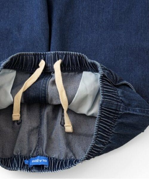 GLAZOS / グラソス その他パンツ | 【大人向けサイズあり】ストレッチデニム・ジョガーパンツ | 詳細4