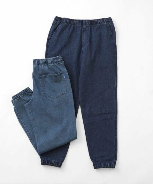 GLAZOS / グラソス その他パンツ | 【大人向けサイズあり】ストレッチデニム・ジョガーパンツ | 詳細8