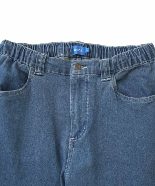 GLAZOS / グラソス その他パンツ | 【大人向けサイズあり】ストレッチデニム・ワイドバギーパンツ | 詳細4