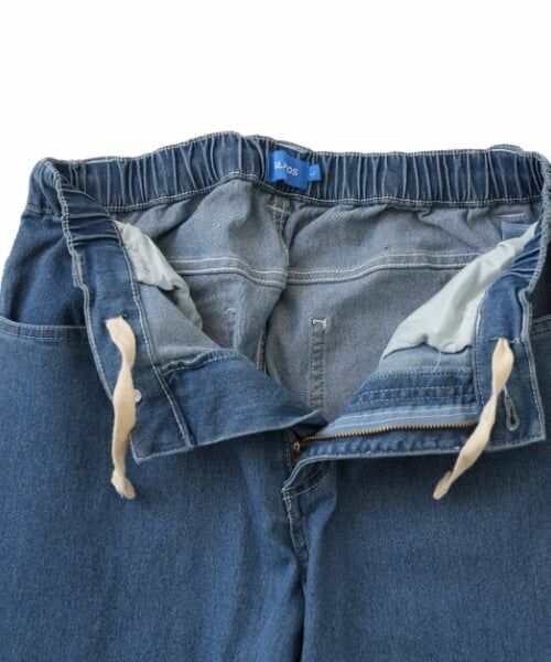 GLAZOS / グラソス その他パンツ | 【大人向けサイズあり】ストレッチデニム・ワイドバギーパンツ | 詳細7