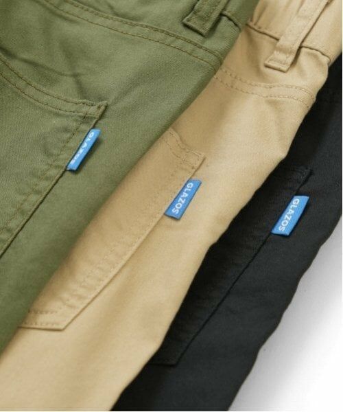 GLAZOS / グラソス その他パンツ | 【大人向けサイズあり】綿ポリストレッチツイル・スリムパンツ | 詳細17