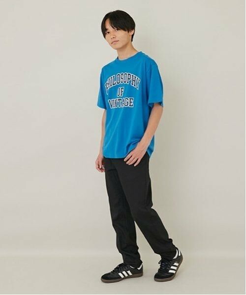 GLAZOS / グラソス その他パンツ | 【大人向けサイズあり】綿ポリストレッチツイル・スリムパンツ | 詳細5