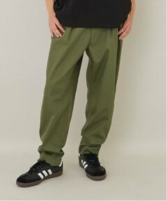 GLAZOS / グラソス その他パンツ | 【大人向けサイズあり】綿ポリストレッチツイル・タックパンツ