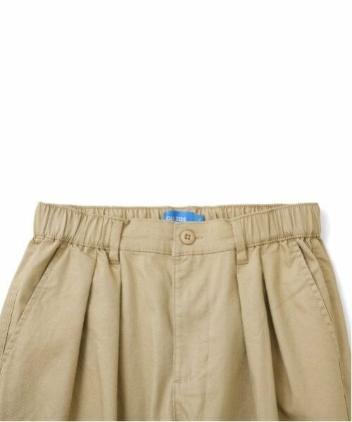 GLAZOS / グラソス その他パンツ | 【大人向けサイズあり】綿ポリストレッチツイル・タックパンツ | 詳細16