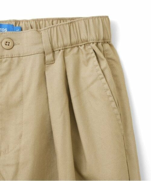 GLAZOS / グラソス その他パンツ | 【大人向けサイズあり】綿ポリストレッチツイル・タックパンツ | 詳細17