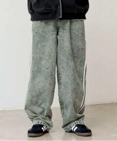 GLAZOS / グラソス その他パンツ | 【大人向けサイズあり】デニム・ラインパンツ