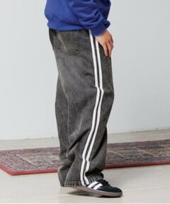 GLAZOS / グラソス その他パンツ | 【大人向けサイズあり】デニム・ラインパンツ