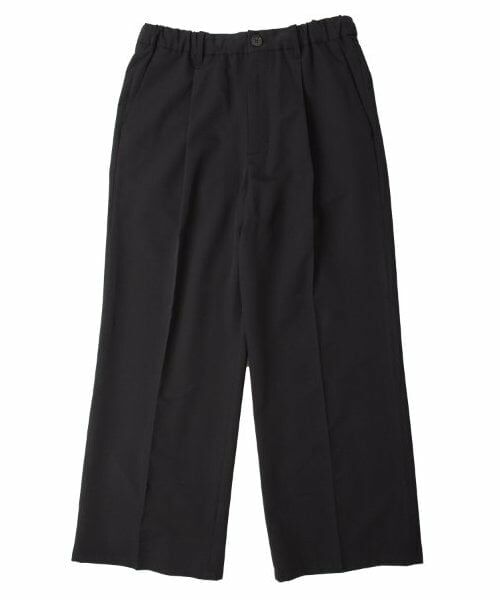 GLAZOS / グラソス その他パンツ | 【大人向けサイズあり】【セットアップ対応】クリーンタックスラックス（クロ）